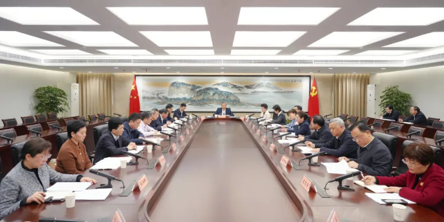 市委党的建设工作领导小组召开会议